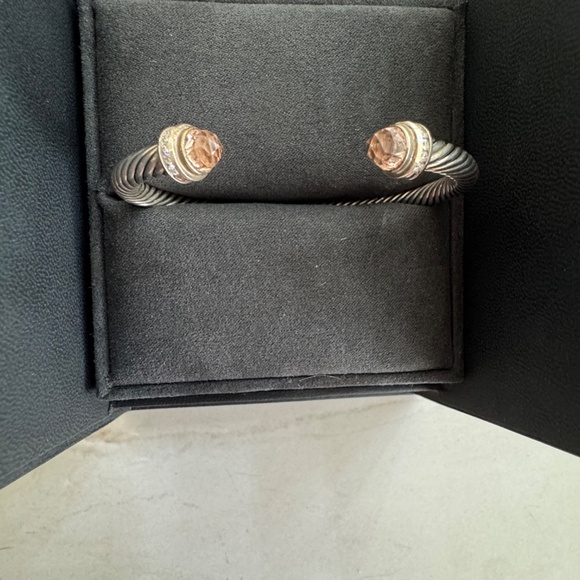 David Yurman Cable Bracelet with Diamonds - Like New! - Picture 2 of 5